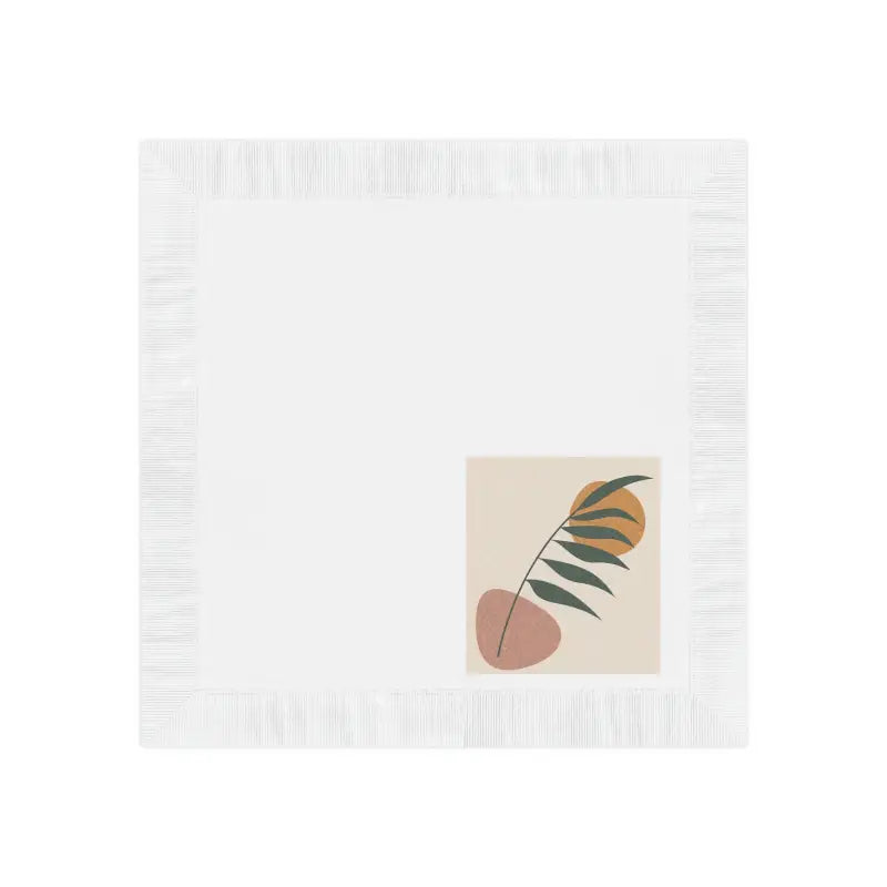 Dazzle at Events with Chic White Coined Napkins - Home Decor