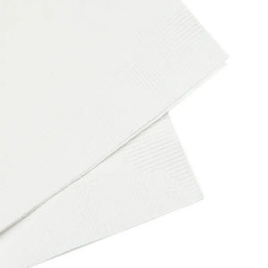 White Coined Napkins - Elegant Table Sophistication - Dipaliz - Paper