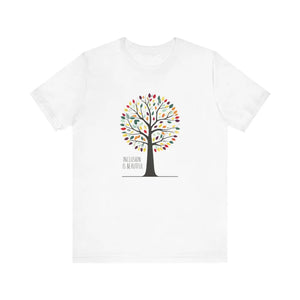 Soft Unisex Jersey Tee Inclusion is Beautiful - Dipaliz - T-shirts