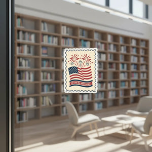 Independence Day Flag Stamp Sticker 250 Years Usa Kiss-cut - Decorative Stickers