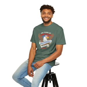 Independence Eagle T‑shirt, ?250 Years of American Independence’ July 4th Patriotic Tee - T-shirts - m