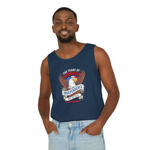 Independence Eagle Tank Top - 250 Years of American 1776-2026 - Tops