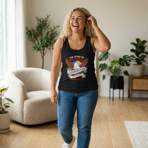 Independence Eagle Tank Top - 250 Years of American 1776-2026 - Tops