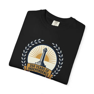 Independence Lighthouse Tee, ?250 Years of Independence’ Commemorative T-shirt - T-shirts - m