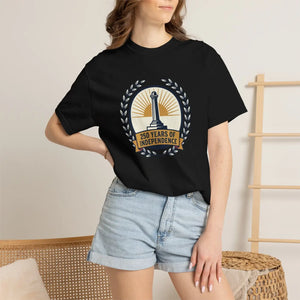Independence Lighthouse Tee, ?250 Years of Independence’ Commemorative T-shirt - T-shirts - m