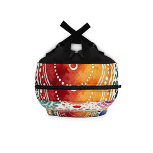 Stylish Indian Ethnic Backpack - Adjustable Straps - Dipaliz - Backpacks