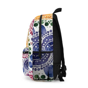 Stylish Indian Ethnic Backpack - Adjustable Straps - Dipaliz - Backpacks