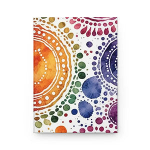 Iconic Indian Bandhani Hardcover Journal for Dreamers - Dipaliz - Journals
