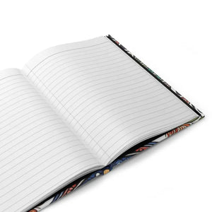 Indian Bandhani Pattern Matte Hardcover Journal - Dipaliz - Journals