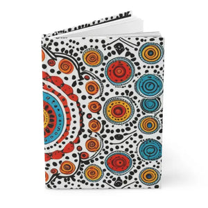 Stylish Indian Bandhani Matte Hardcover Journal - Dipaliz - Journals