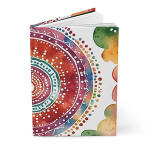 Paper Products - Stylish Indian Bandhani Pattern Hardcover Journal - Dipaliz