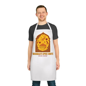 Indian Cuisine Apron Spice Route Kitchen Polyester Dipaliz - Aprons