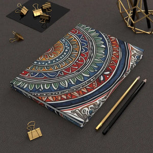 Ethnic Pattern Matte Hardcover Journal - Art Inspired - Dipaliz - Journals