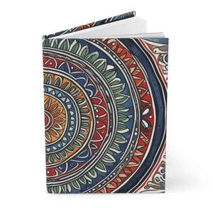 Ethnic Pattern Matte Hardcover Journal - Art Inspired - Dipaliz - Journals
