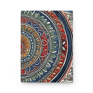 Ethnic Pattern Matte Hardcover Journal - Art Inspired - Dipaliz - Journals