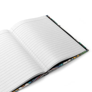 Stylish Indian Ethnic Pattern Hardcover Journal - Dipaliz - Journals