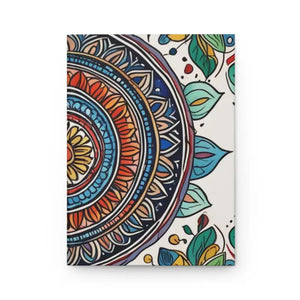 Stylish Indian Ethnic Pattern Hardcover Journal - Dipaliz - Journals