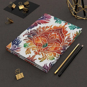 Stylish Hardcover Journal Indian Ethnic Pattern Design - Dipaliz - Journals