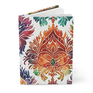 Stylish Hardcover Journal Indian Ethnic Pattern Design - Dipaliz - Journals