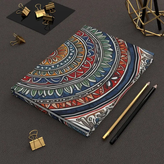 Elevate your Journaling with Indian Ethnic Matte Hardcover Journal - Paper Products