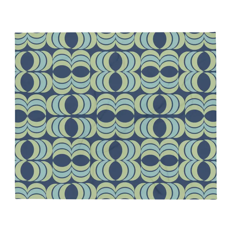 Experience Silk-soft Bliss with Teal Blue Green Throw Blanket - Home and Living