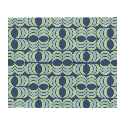 Experience Silk-soft Bliss with Teal Blue Green Throw Blanket - Home and Living