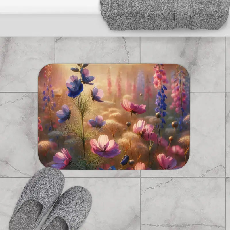 Transform your Bathroom with Cozy Microfiber Bath Mat - 24’’ × 17’’ Home Decor