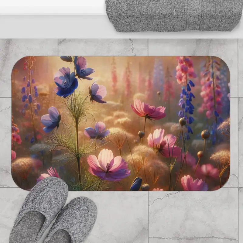 Transform your Bathroom with Cozy Microfiber Bath Mat - 34’’ × 21’’ Home Decor