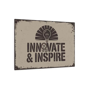 Vintage Metal Art Sign - Believe in Yourself Home Decor - Dipaliz - Novelty Signs