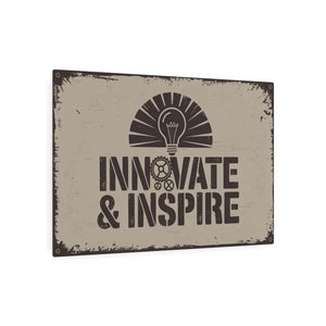 Vintage Metal Art Sign - Believe in Yourself Home Decor - Dipaliz - Novelty Signs