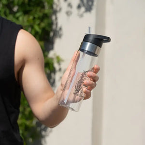 Aquaholic Sport Bottle - Premium Hydration Gear - Dipaliz - 20oz / Clear - Water Bottles