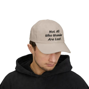 Premium Inspirational Dad Cap - Bold Wanderlust Design - Dipaliz - Baseball Caps