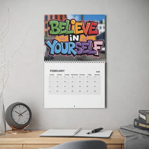 Inspiring Wall Calendars 2026 Premium Quality Paper - Dipaliz - 10.8’’ x 8.4’’ / Semi Glossy