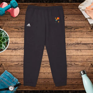 Unisex Fleece Joggers - Cozy Dark Grey Heather Comfort - Dipaliz - Black / Xs