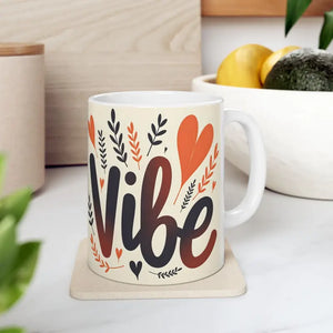 Inspiring Ceramic Mug - Cheerful Colors Thoughtful Gift - Dipaliz - Mugs