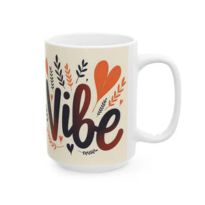 Inspiring Ceramic Mug - Cheerful Colors Thoughtful Gift - Dipaliz - Mugs