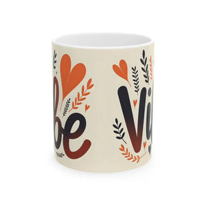 Inspiring Ceramic Mug - Cheerful Colors Thoughtful Gift - Dipaliz - Mugs