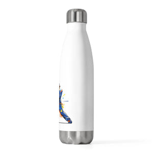 Insulated Bottle - Baseball Batter Graphic 20oz Sports Water - Mug