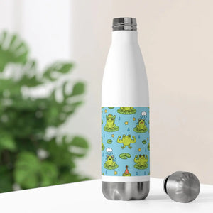 Insulated Bottle, Cute Frog Pattern 20oz Stainless Water - Bottles