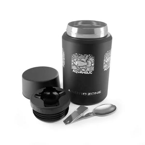 Stylish Stainless Steel Food Container Keeps Meals Fresh - Dipaliz - 16.9oz / Black - Thermoses