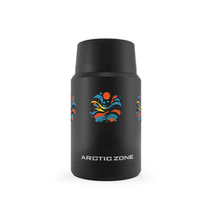 Insulated Food Jar - Hot Cold Meals on the Go - Dipaliz - 16.9oz / Black - Thermoses