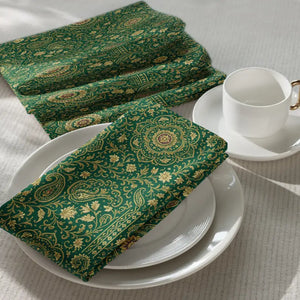 Cloth Napkin Set - Unique Design Intricate Pattern - Dipaliz - Napkins