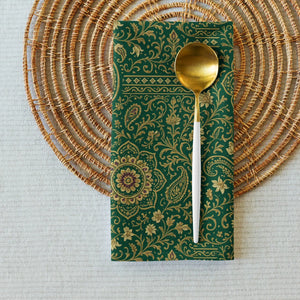 Intricate Cloth Napkin Set - Unique Design of 4 - Dipaliz - Napkins