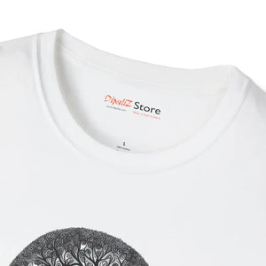 Intricate Tree Cotton Softstyle t Shirt Ultimate Comfort - Dipaliz - T-shirts