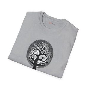 Intricate Tree Cotton Softstyle t Shirt Ultimate Comfort - Dipaliz - T-shirts