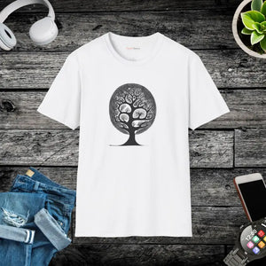 Intricate Tree Cotton Softstyle t Shirt Ultimate Comfort - Dipaliz - White / s - T-shirts
