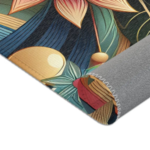 Flowers Area Rugs – Soft Polyester Chenille - Dipaliz