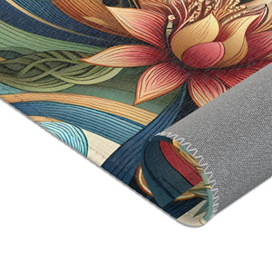 Flowers Area Rugs – Soft Polyester Chenille - Dipaliz