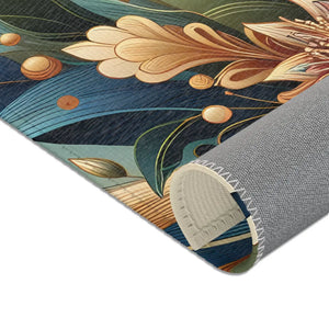 Flowers Area Rugs – Soft Polyester Chenille - Dipaliz