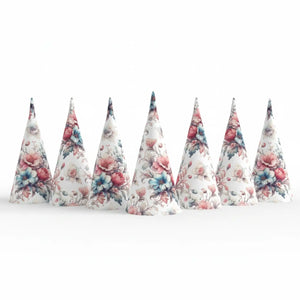 Floral Cloth Napkins – Watercolor Polyester - Dipaliz